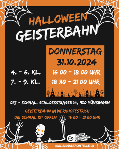 Halloween Geisterbahn